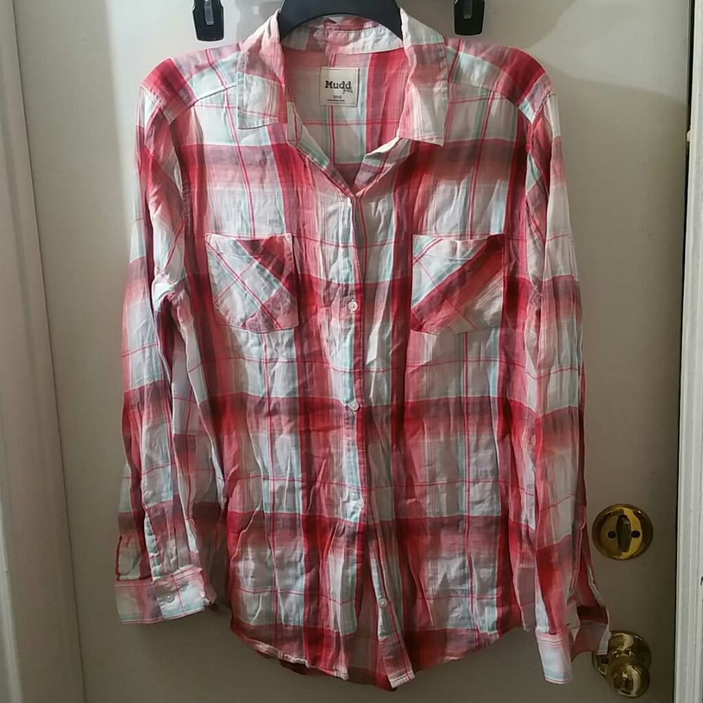 💥*Girl's MUDD Button Down shirt